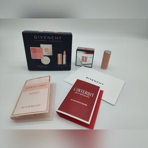 GIVENCHY Prisme Libre Blush 2 Taffetas Rosé Mini Rose Perfecto 001 Set NIB